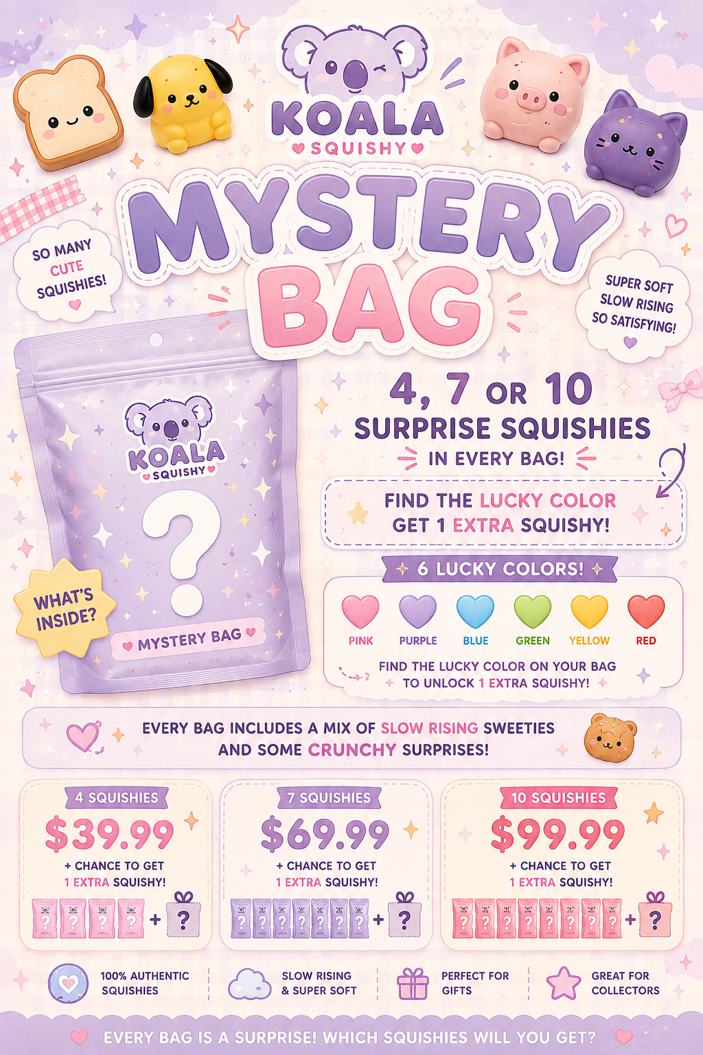Squishy Mystery Bag