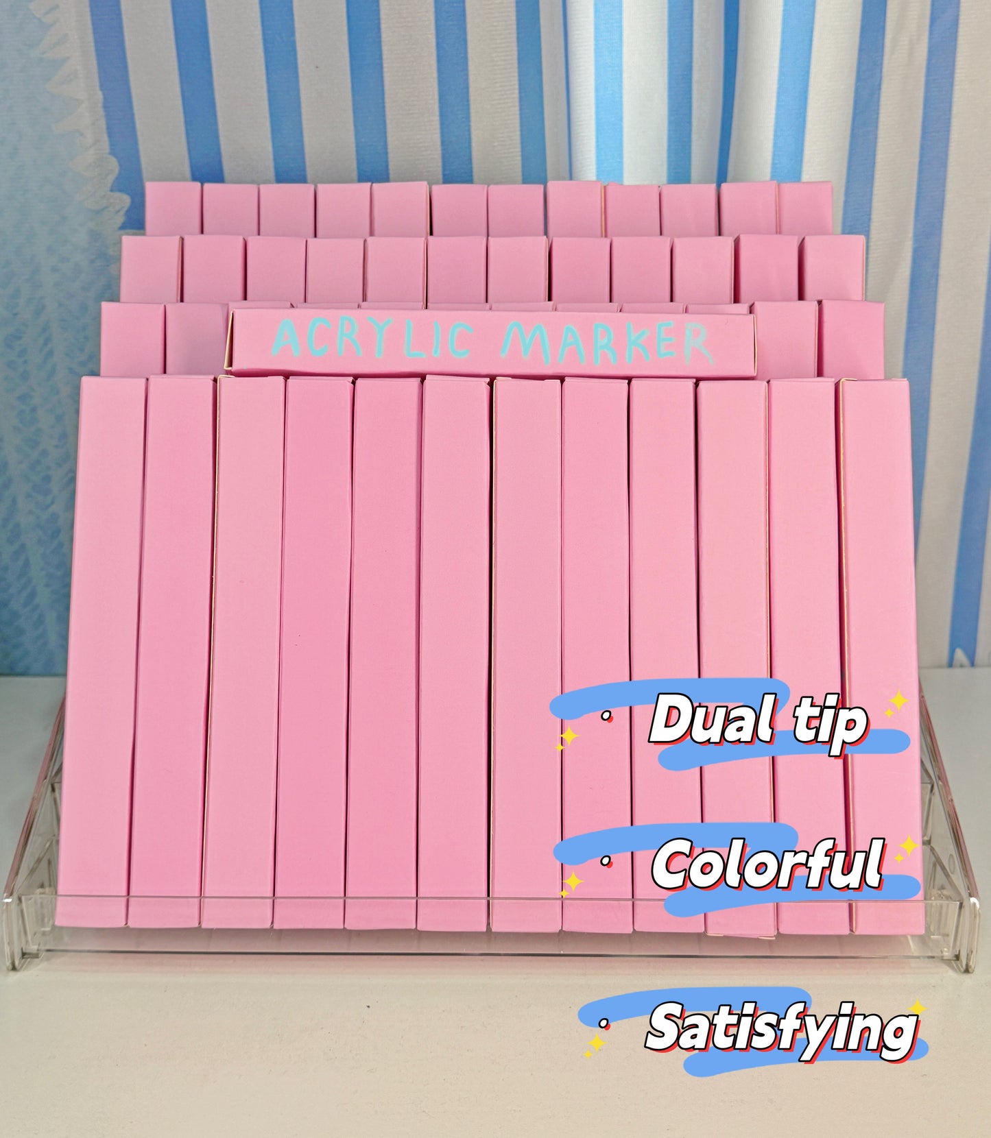 Acrylic Marker Blind Box