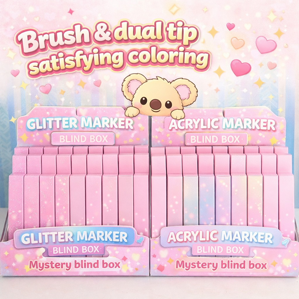 Markers Blind Box（Acrylic&Glitter）