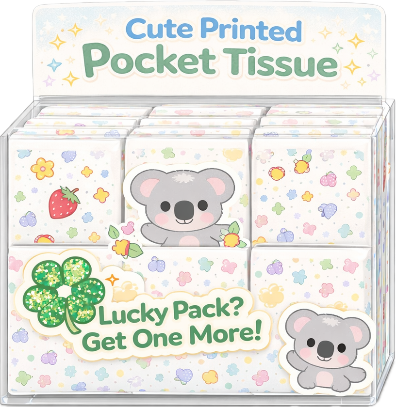 Cartoon Pocket Tissues – Koaladiyshop